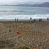 2014 Festival of Light and Gratitude: The 2nd Annual Black Friday luminous labyrinth walk at Baker Beach